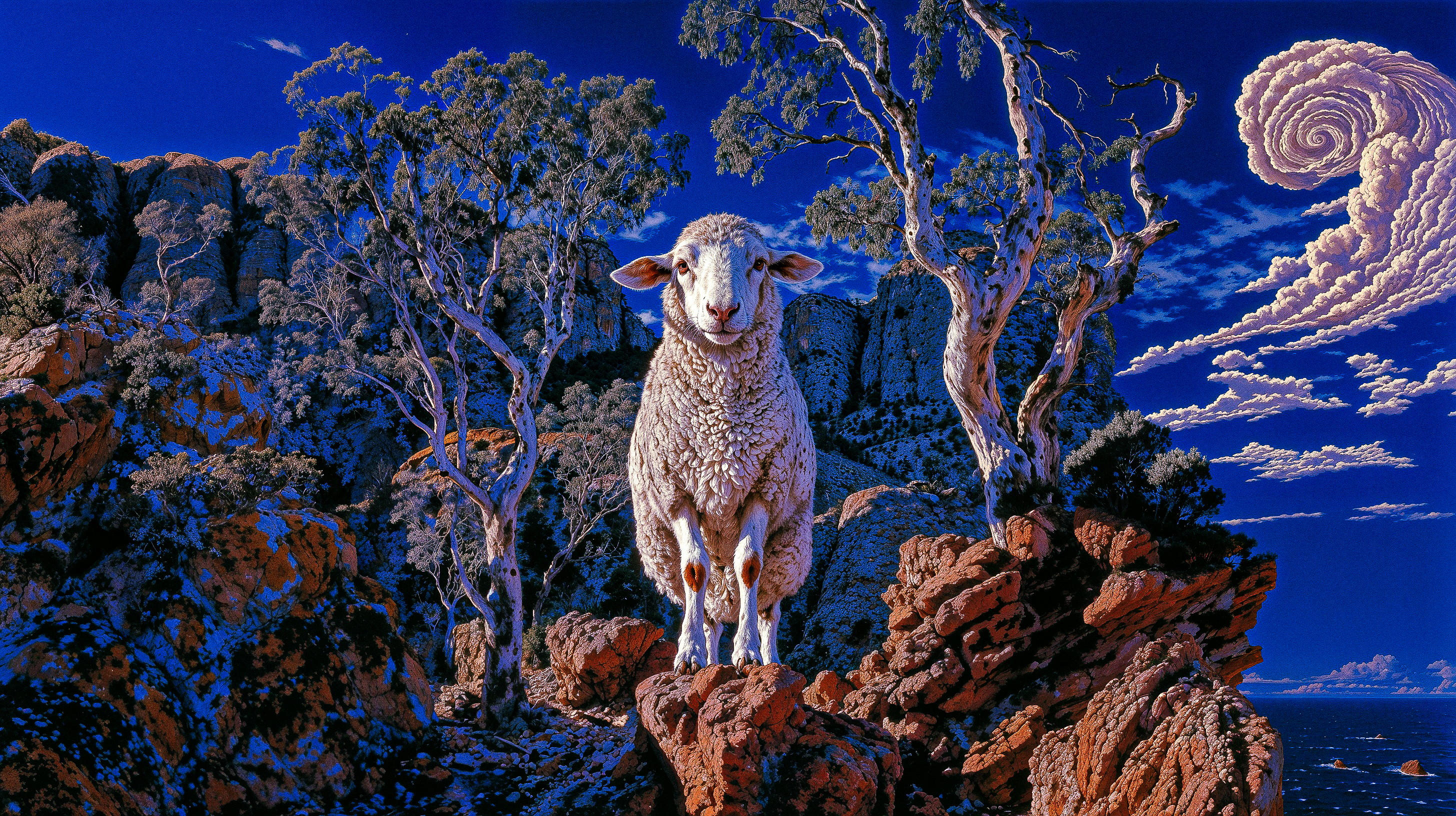 Wool.Tech brand art
