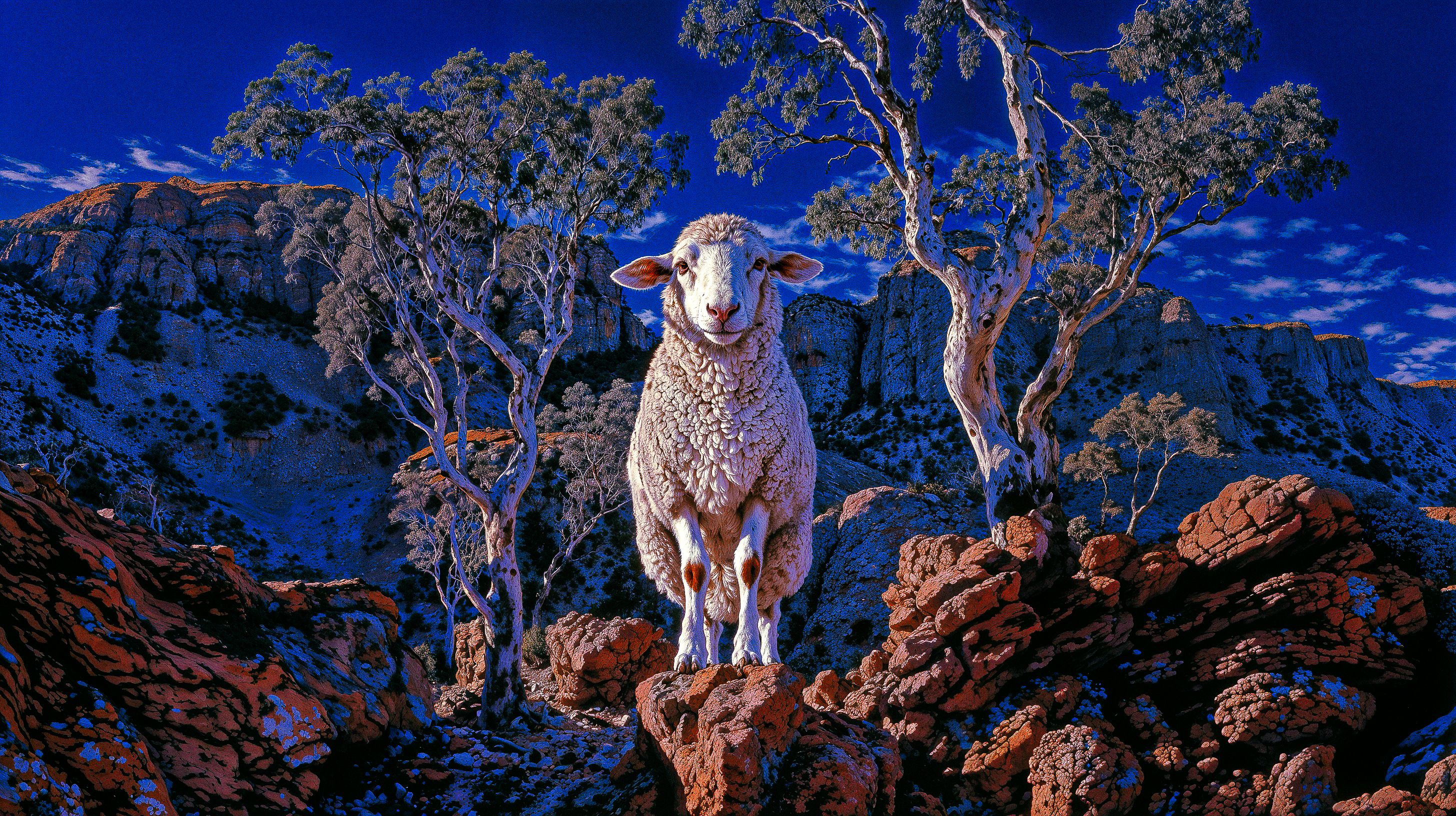 Wool.Tech brand art